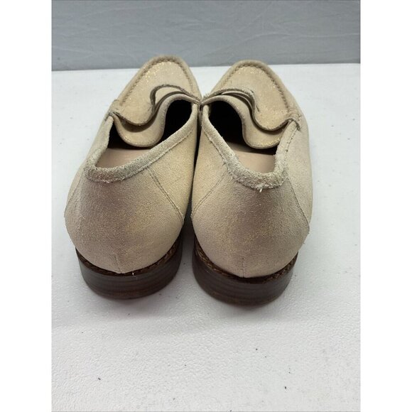 Vionic Waverly‎ Loafers Nubuck Brushed Leather Metallic gray Women’s 6.5 - Picture 3 of 9